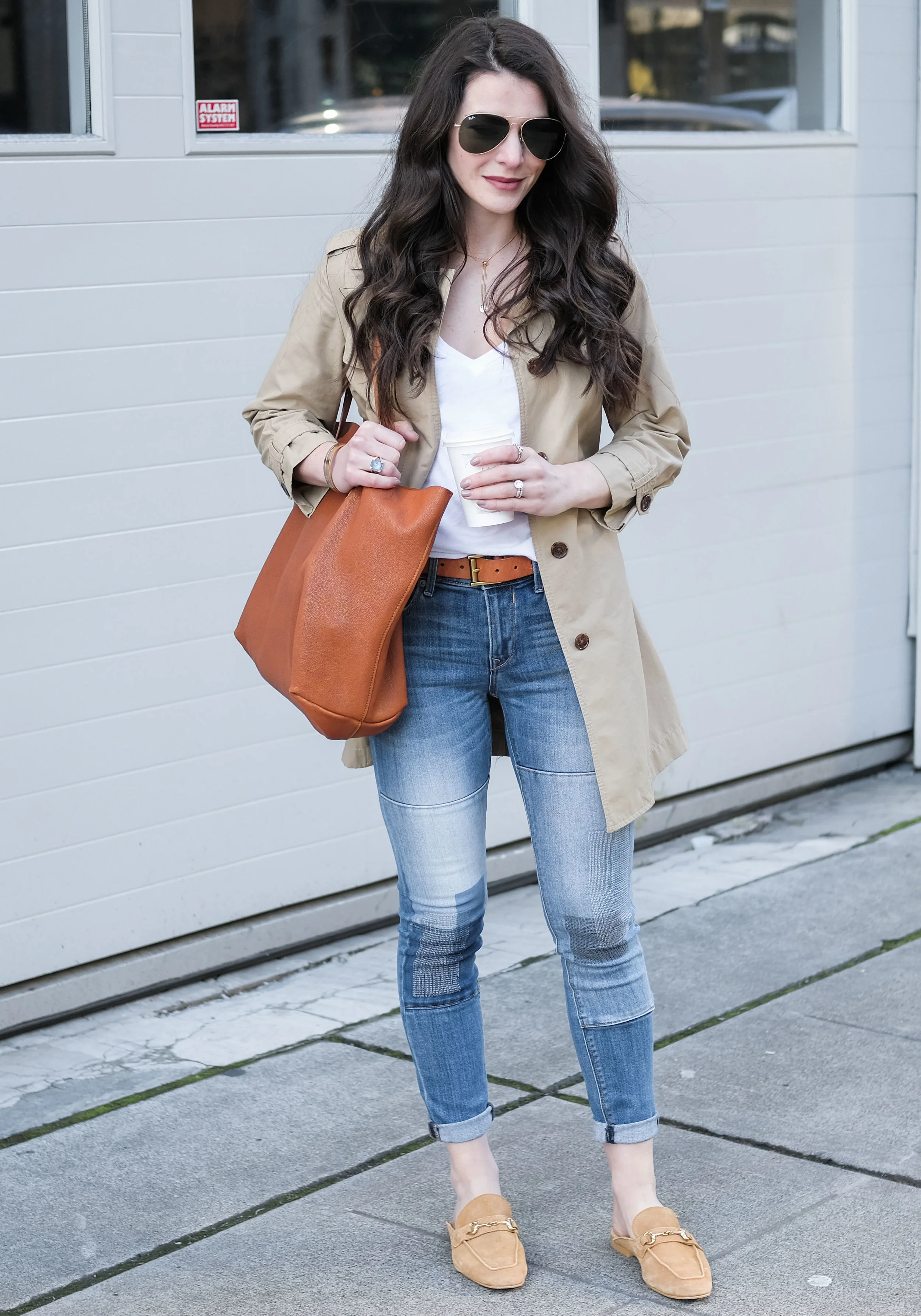 Backless hotsell loafers outfit